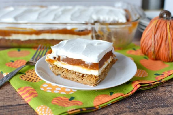 A Cream Cheese Pumpkin Dessert Recipe - The Rebel Chick