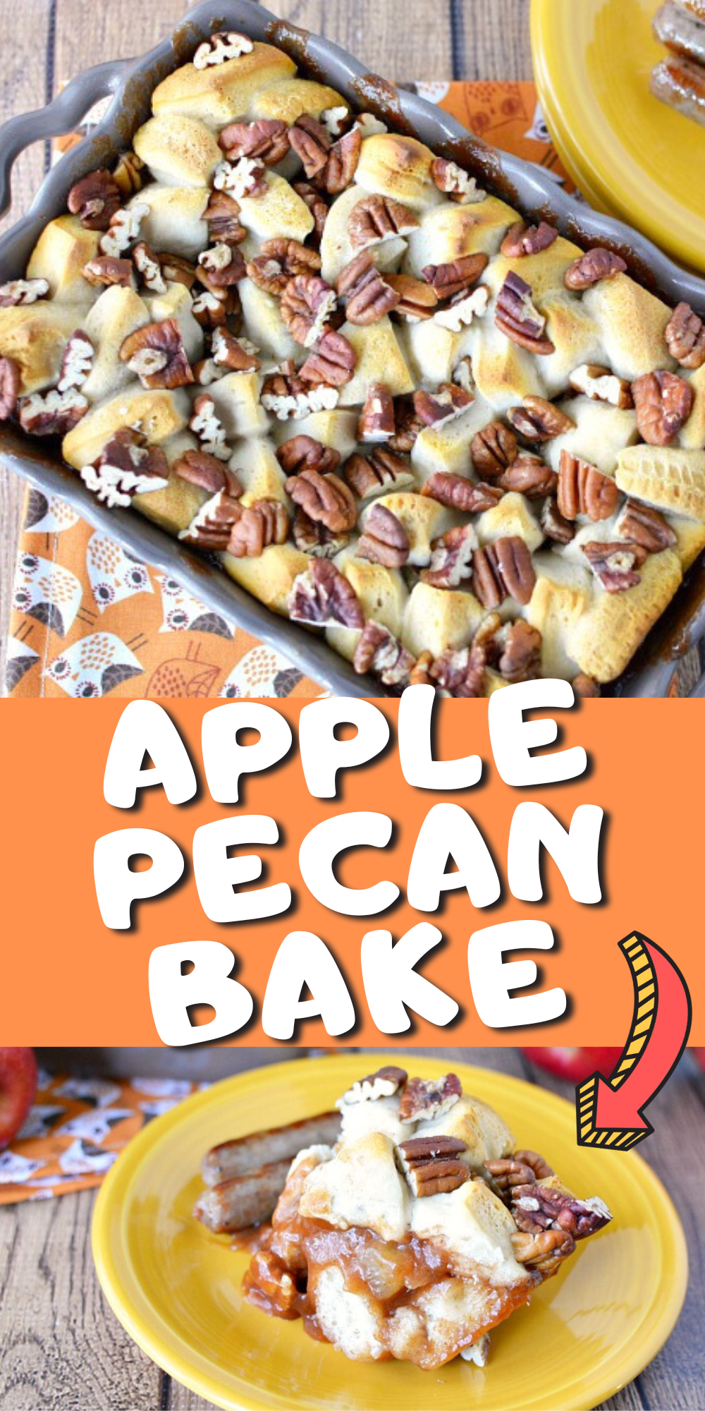 Apple Pecan Breakfast Bake 