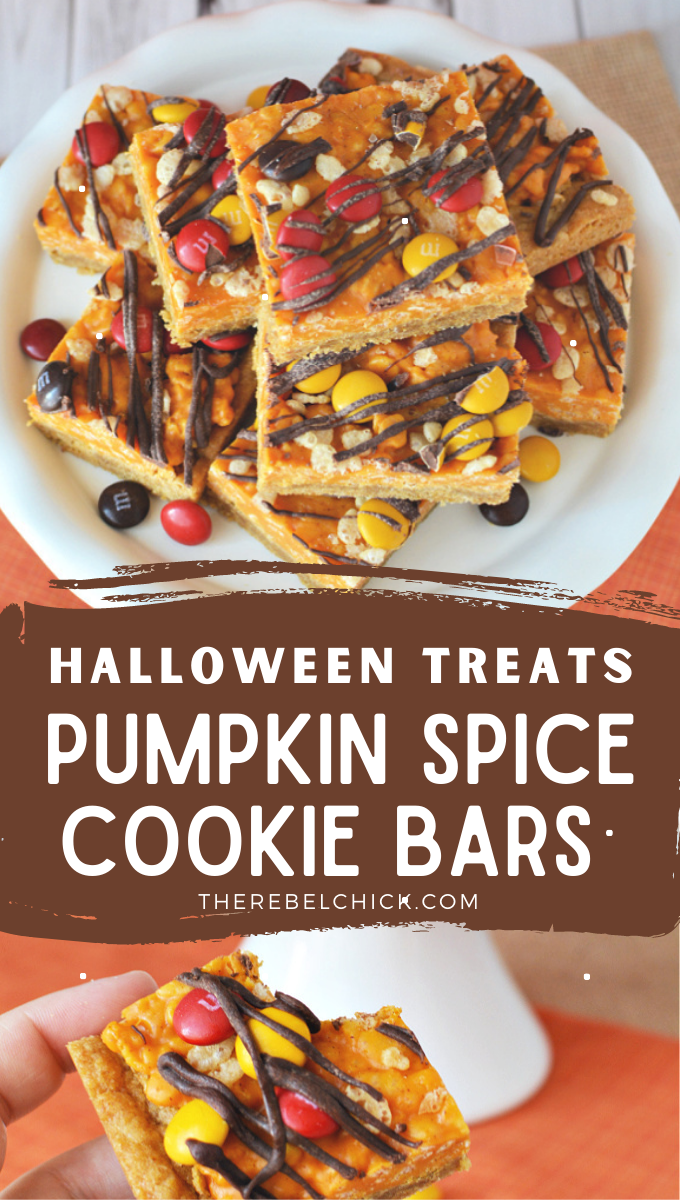 Pumpkin Spice Cookie Bars Recipe