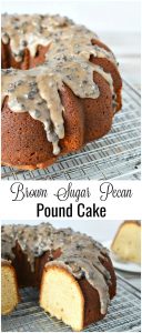 Brown Sugar Pecan Pound Cake Recipe