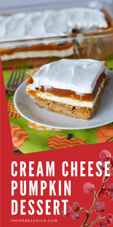 Cream Cheese Pumpkin Dessert Recipe
