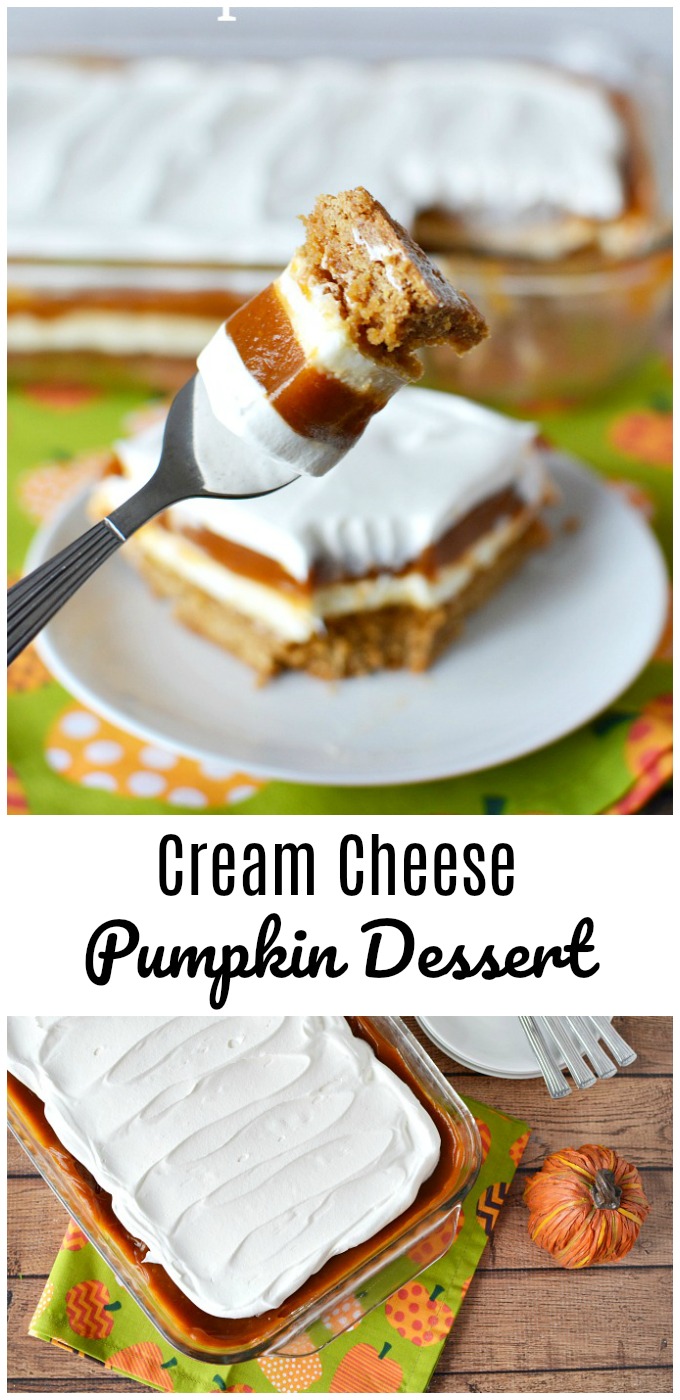 A Cream Cheese Pumpkin Dessert Recipe - The Rebel Chick