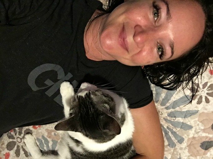 Jenn and Gizmo Cat