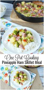 Pineapple Ham Skillet Meal