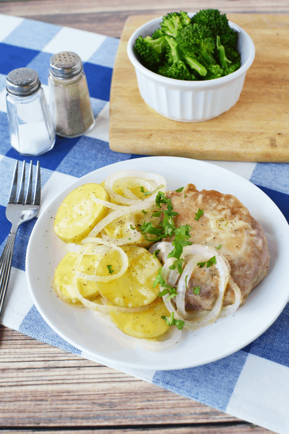 Pork Chops Potato Skillet Meal Recipe