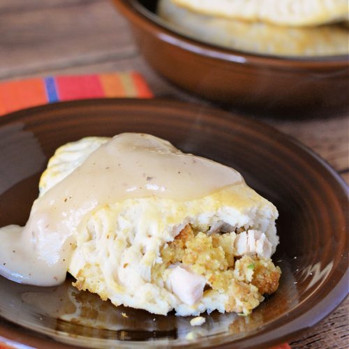 Leftover Turkey Stuffing Pot Pie Recipe
