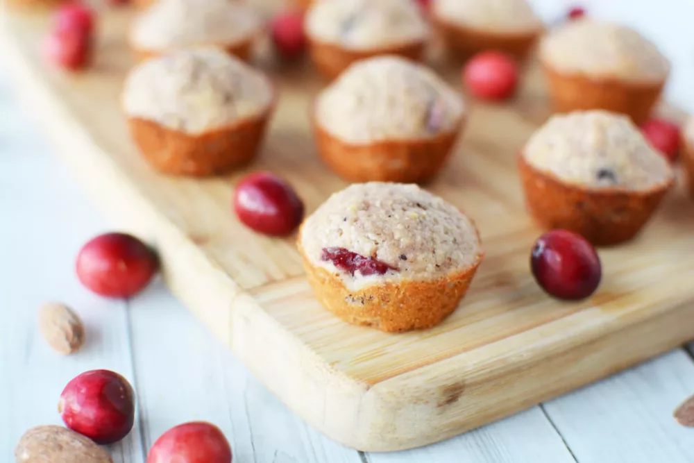 Cranberry Almond Muffins
