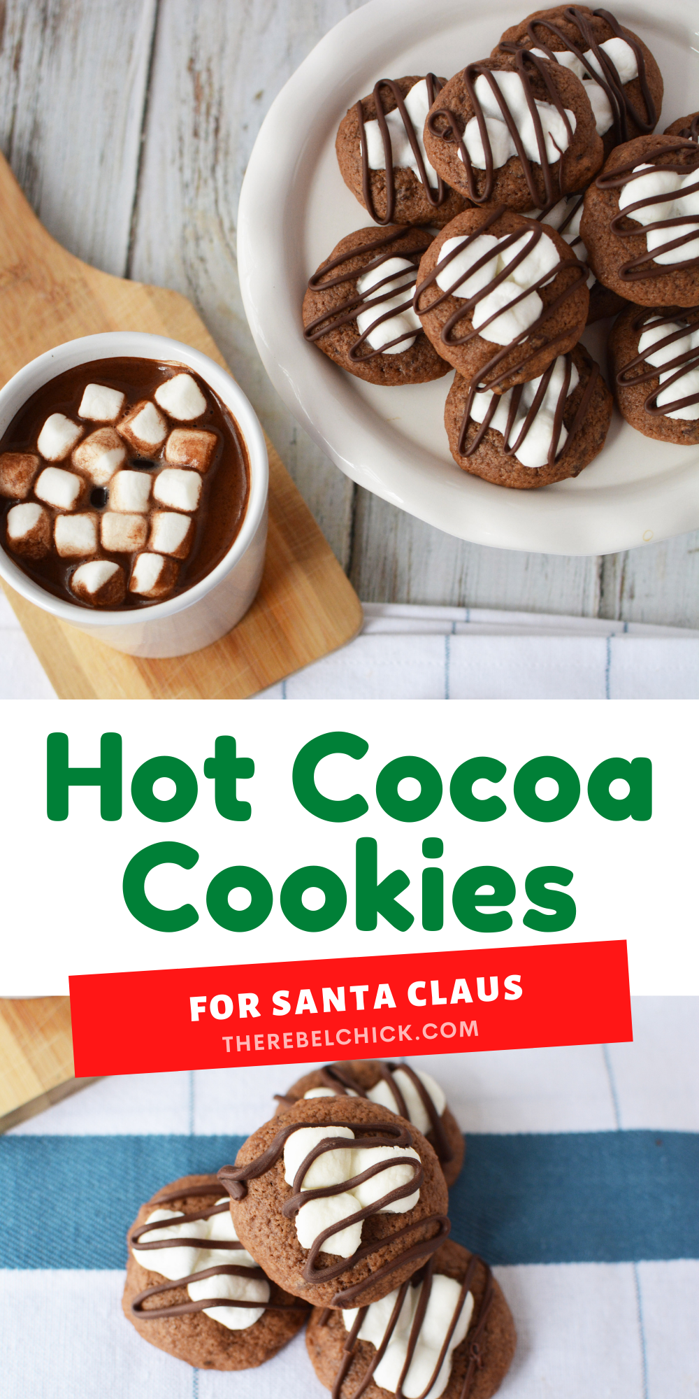 Hot Cocoa Christmas Cookies