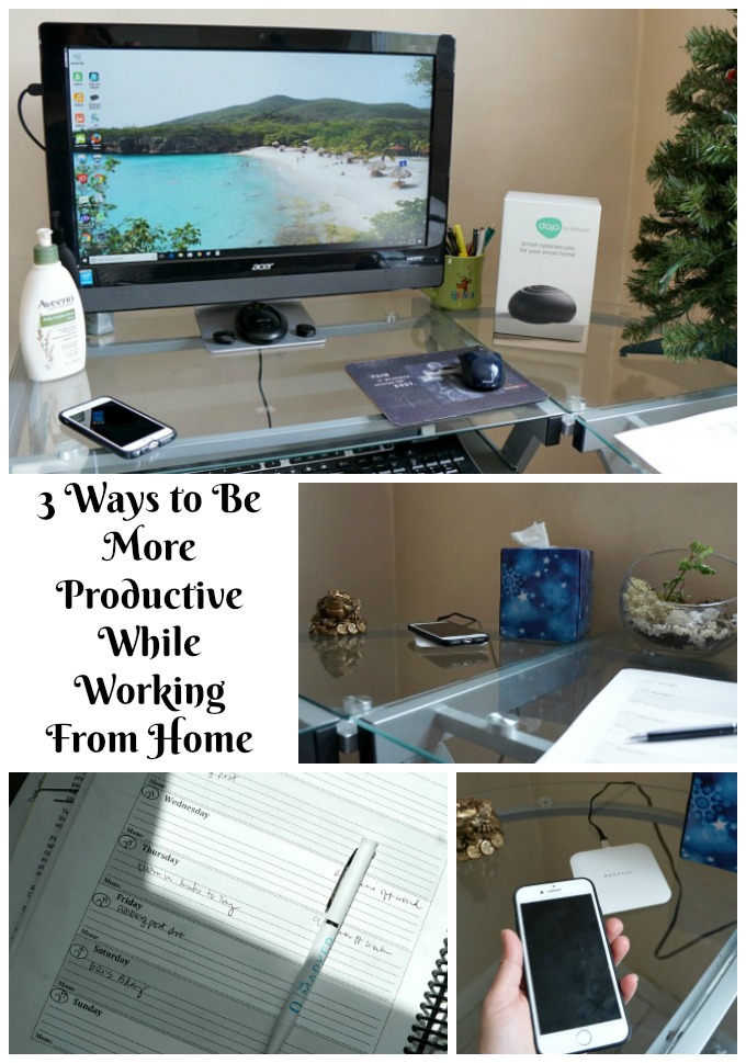 3 Ways to Be More Productive While Working From Home