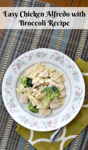 Easy Chicken Alfredo with Broccoli Recipe #PrepwithPERDUE
