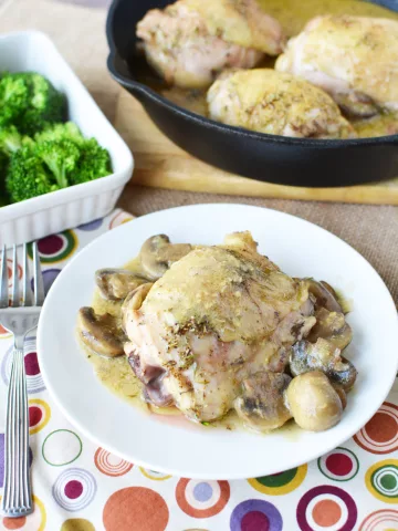 Low Carb Chicken and Mushrooms