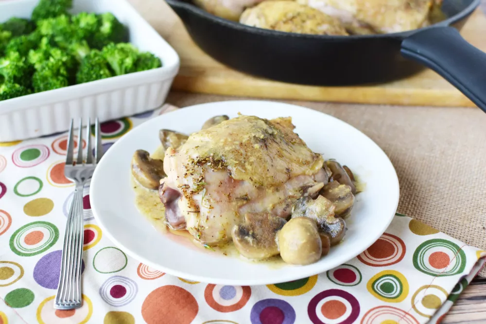 Low Carb Chicken and Mushrooms