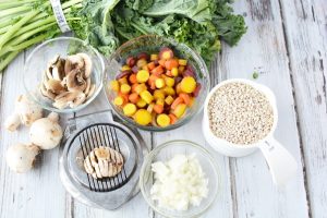 Instant Pot Vegetable Barley Vegan Risotto Recipe