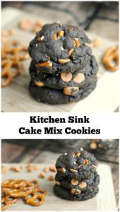 Kitchen Sink Cake Mix Cookies