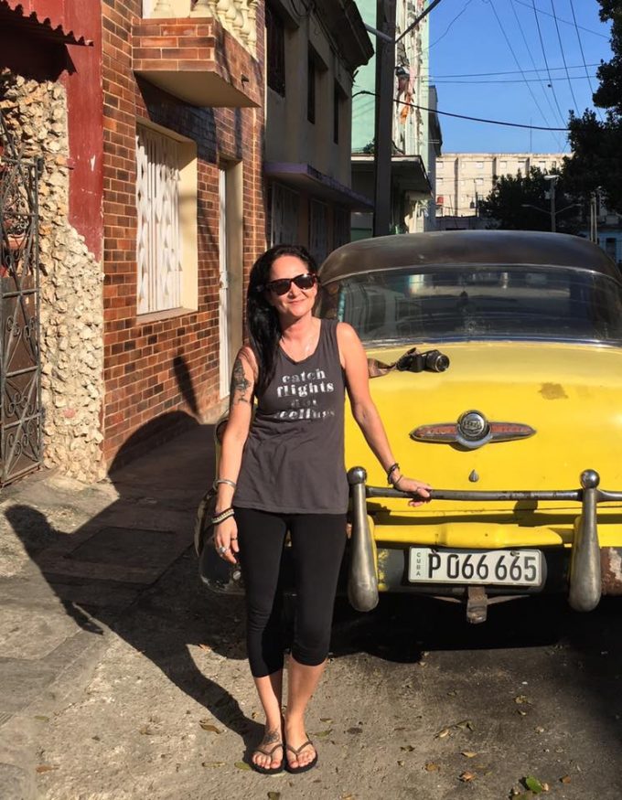 Jenn Quillen in Cuba