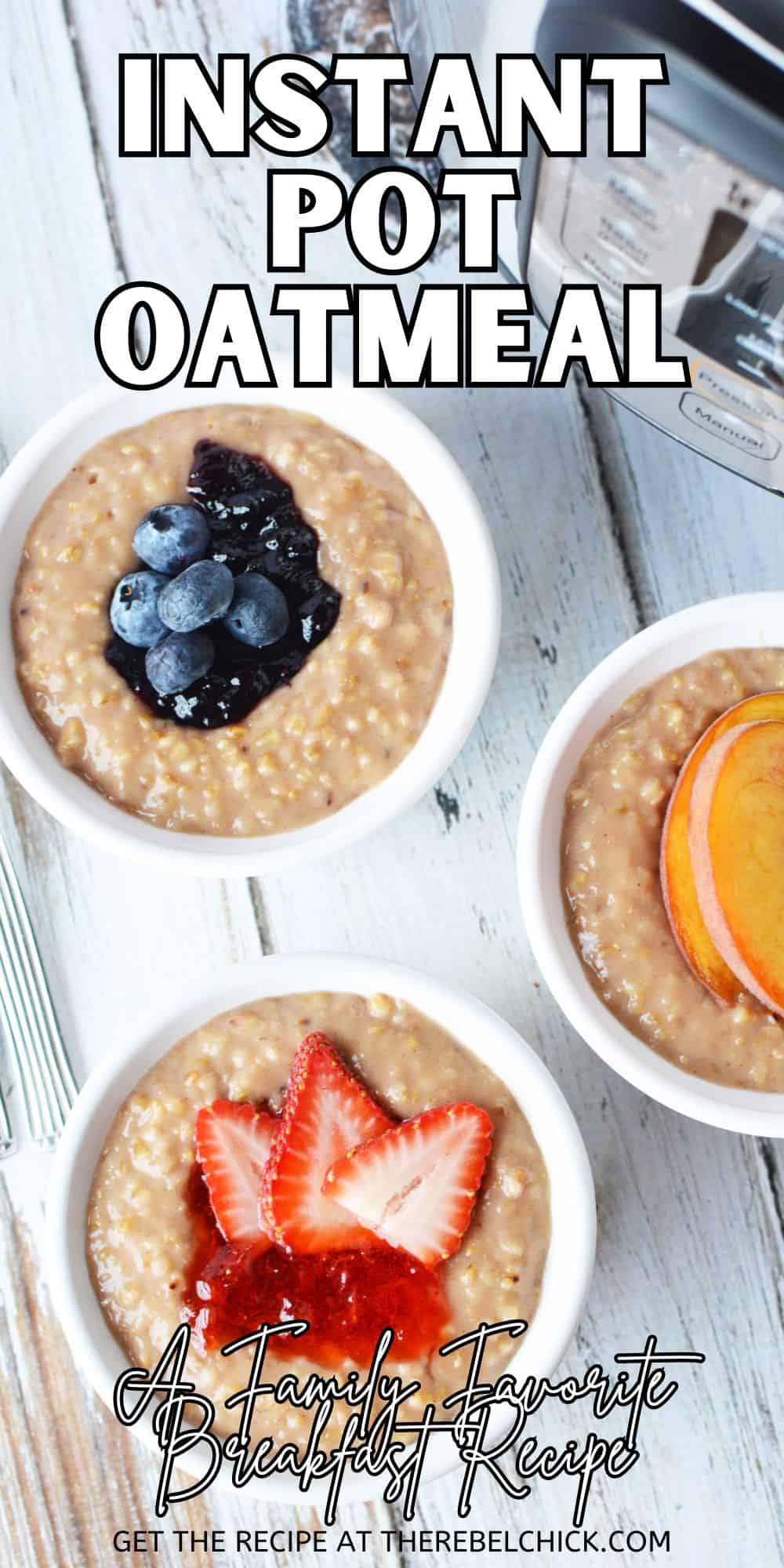 Instant Pot Oatmeal