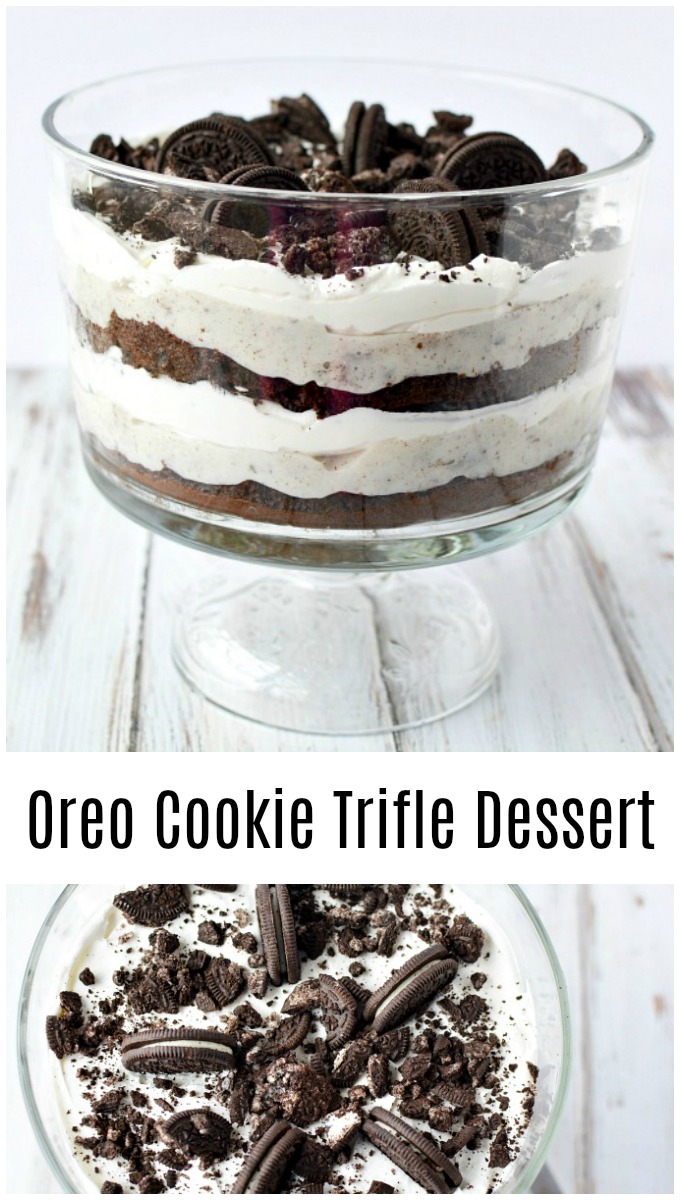 Oreo Cookie Trifle Dessert Recipe