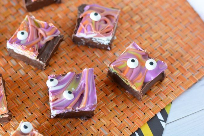 Googly Eyed Halloween Fudge Recipe