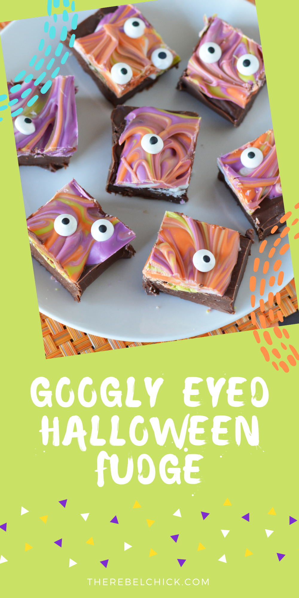 Googly Eyed Halloween Fudge Recipe