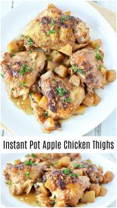 Instant Pot Apple Chicken Thighs Recipe