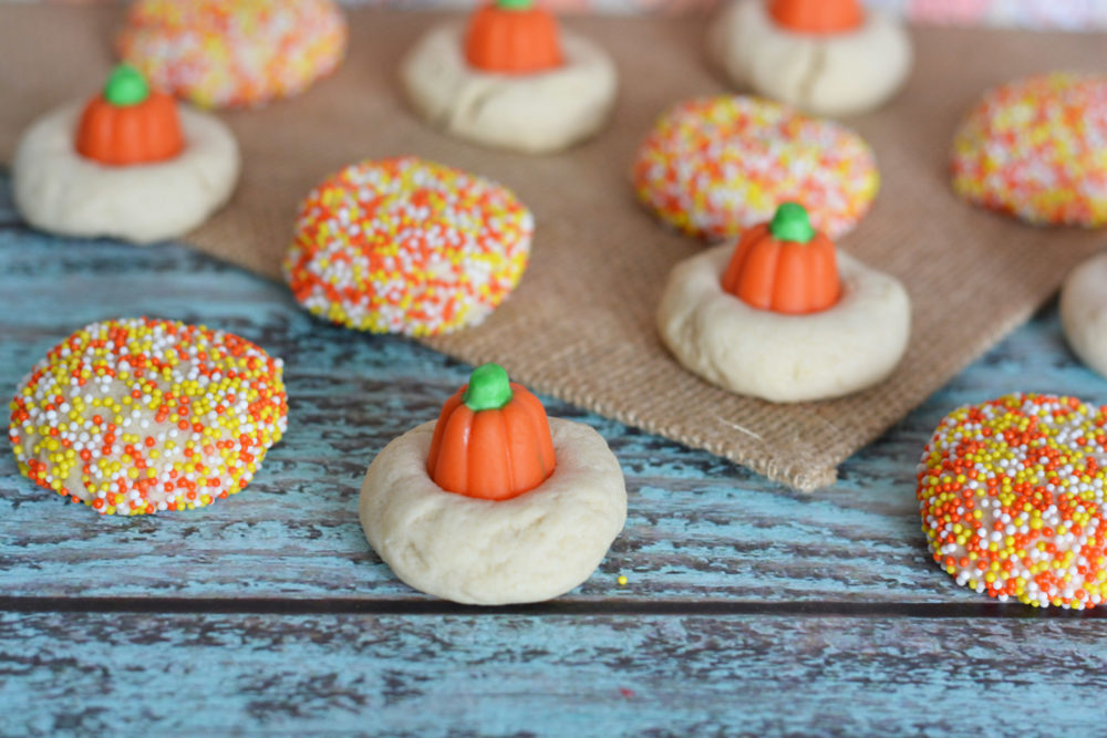 Easy Halloween Pumpkin Cookies