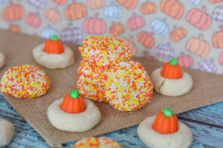 Halloween Pumpkin Cookies - The Rebel Chick