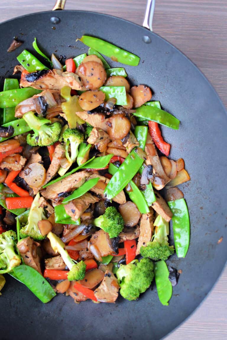 Easy Pork Stir Fry - The Rebel Chick