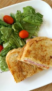 Quick & Easy Grilled Ham and Brie Sandwich Recipe