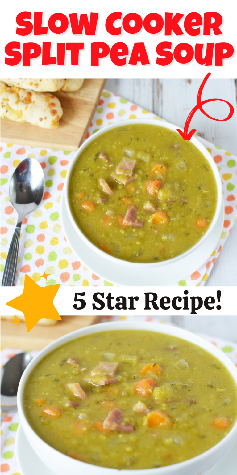 Slow Cooker Split Pea Soup The Rebel Chick