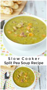 Slow Cooker Split Pea Soup Recipe