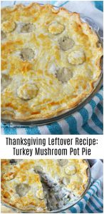 Thanksgiving Leftover Recipe: Turkey Mushroom Pot Pie Recipe