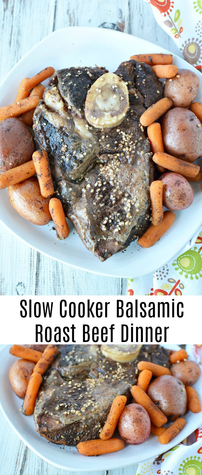 Slow Cooker Balsamic Roast Beef Dinner Recipe