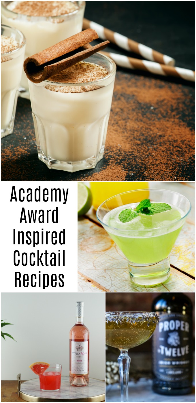 Academy Award Inspired Cocktail Recipes