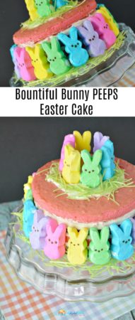 Bountiful Bunny PEEPS Easter Cake