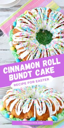 Cinnamon Roll Bundt Cake Recipe