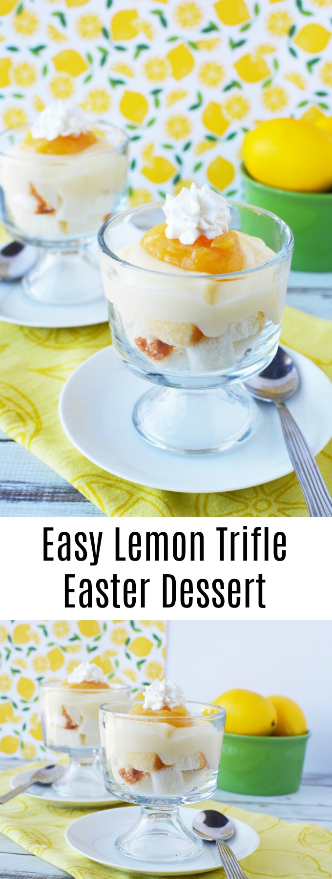 Easy Easter Lemon Trifle Dessert Recipe