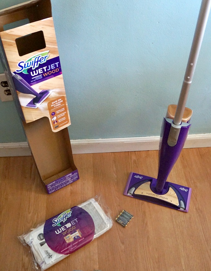 How to Care For Your Wood Floors with #Swiffer #IHeartWoodFloors 