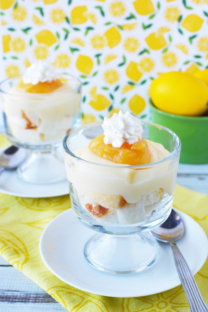 Lemon Trifle Dessert - The Rebel Chick