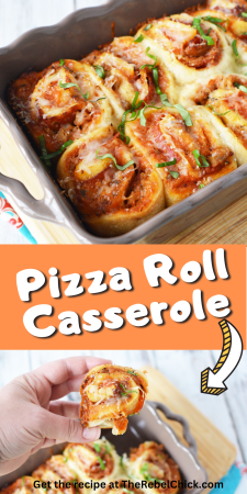 Pizza Roll Casserole- The Rebel Chick