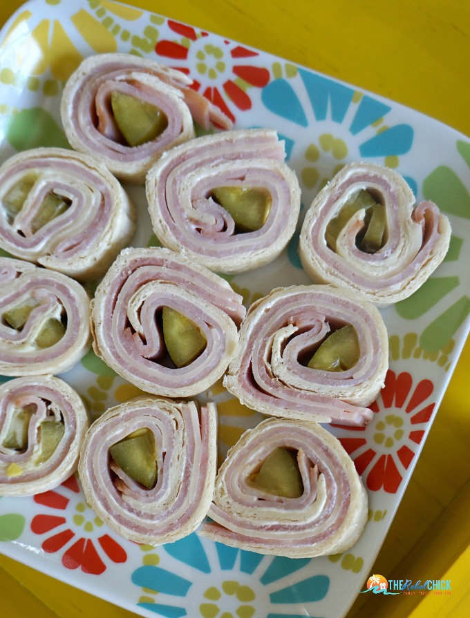 Ham Pickle Pinwheels Recipe 