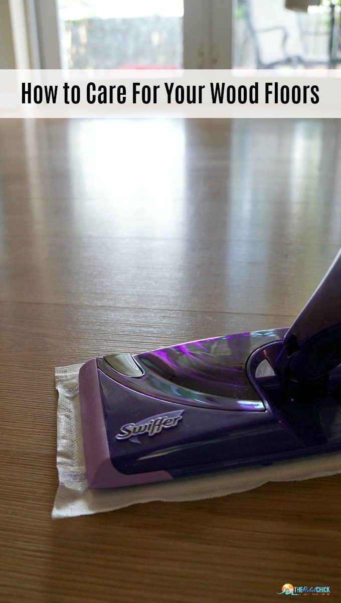 How to Care For Your Wood Floors with #Swiffer #IHeartWoodFloors