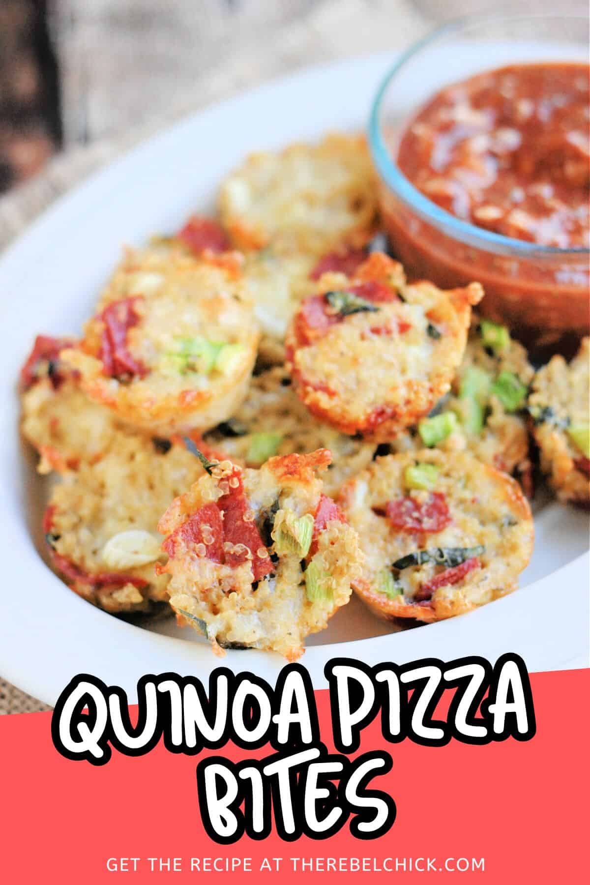 Quinoa Pizza Bites