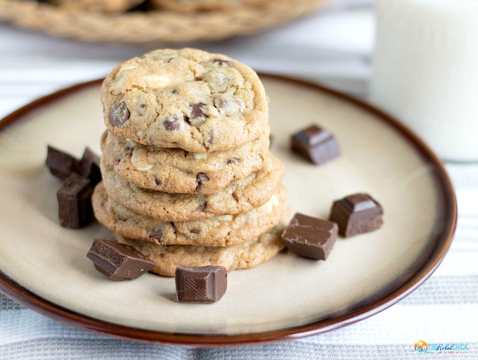 Triple Chocolate Chip Cookies Recipe