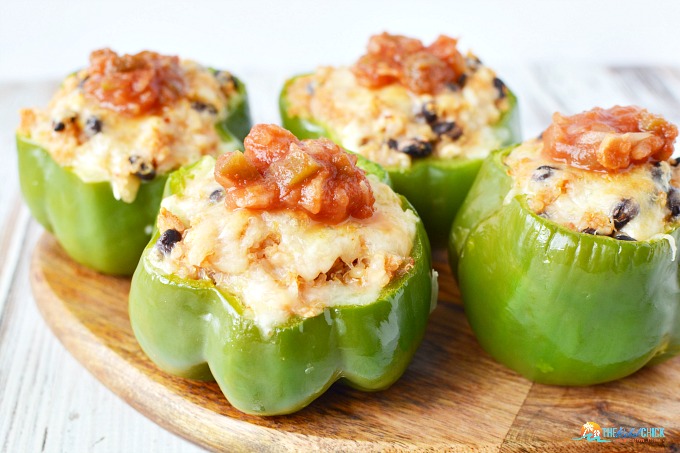 A Vegetarian Stuffed Green Peppers Recipe
