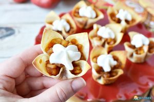 Apple Pie Wonton Cups Recipe