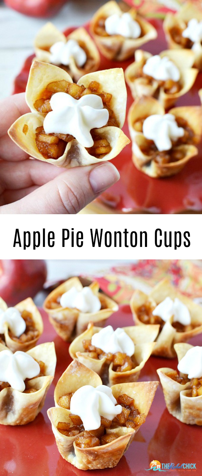 Apple Pie Wonton Cups Recipe
