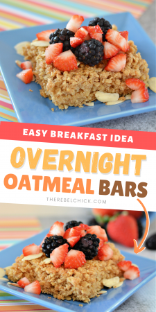 Easy Oatmeal Breakfast Bars Recipe