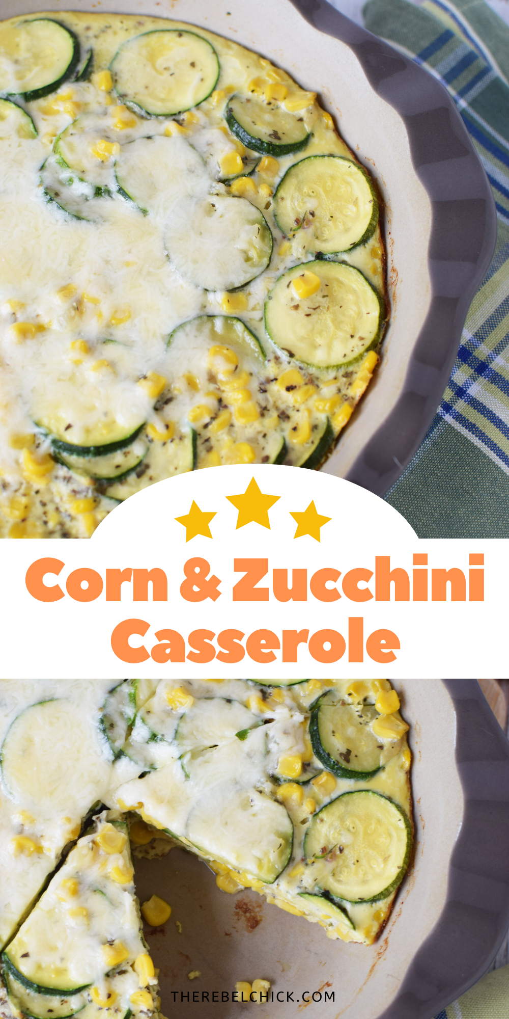 Corn and Zucchini Pie Recipe