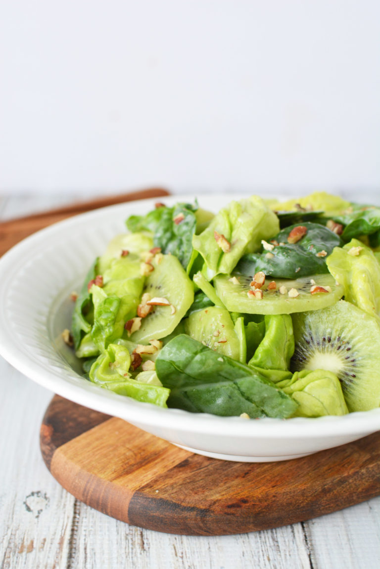 Summertime Kiwi Salad Recipe - The Rebel Chick