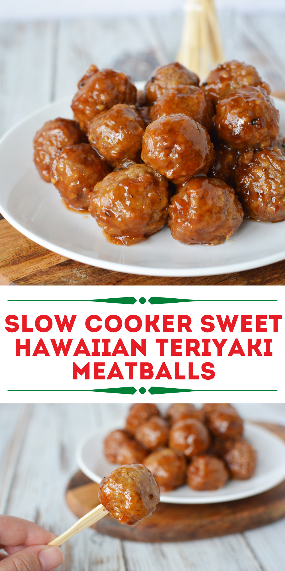 Instant Pot Pineapple Teriyaki Meatballs Recipe